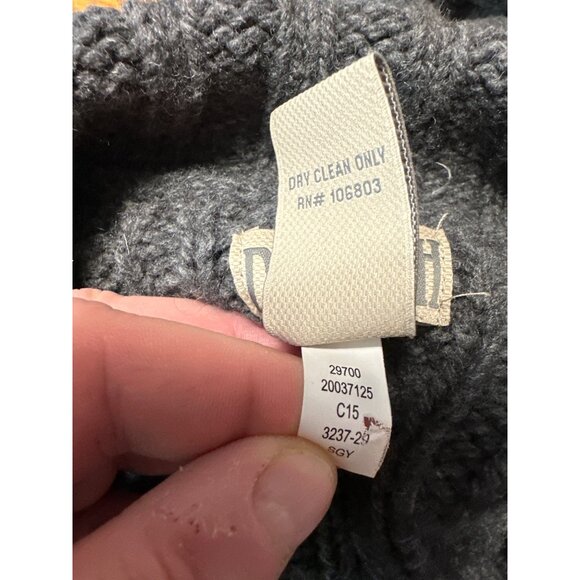 Duluth Trading Co. Women's Long Sleeve Fisherman Cardigan Sweater Size L - Picture 7 of 8